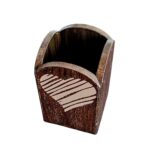 جا قلمی با چوب