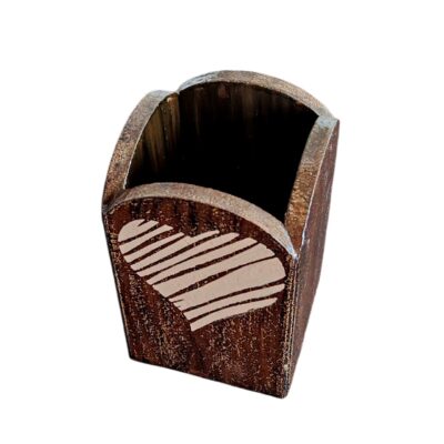 جا قلمی با چوب