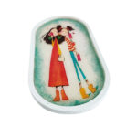 زیر لیوانی رنگی